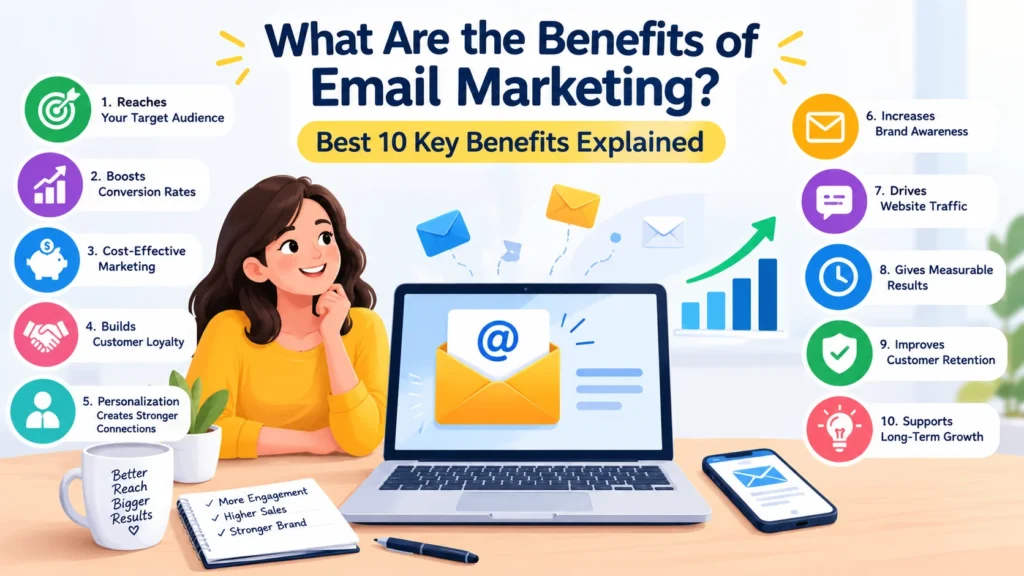  Benefits of Email Marketing