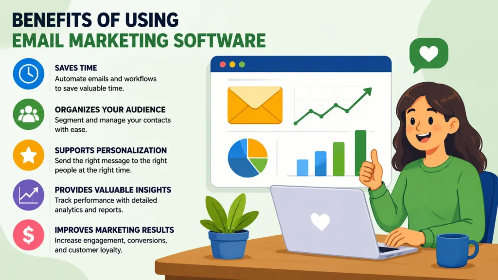 Benefits of  Email Marketing Software