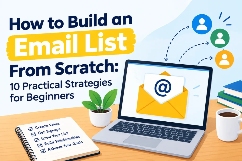 How to Build an Email List From Scratch: 10 Practical Strategies for Beginners